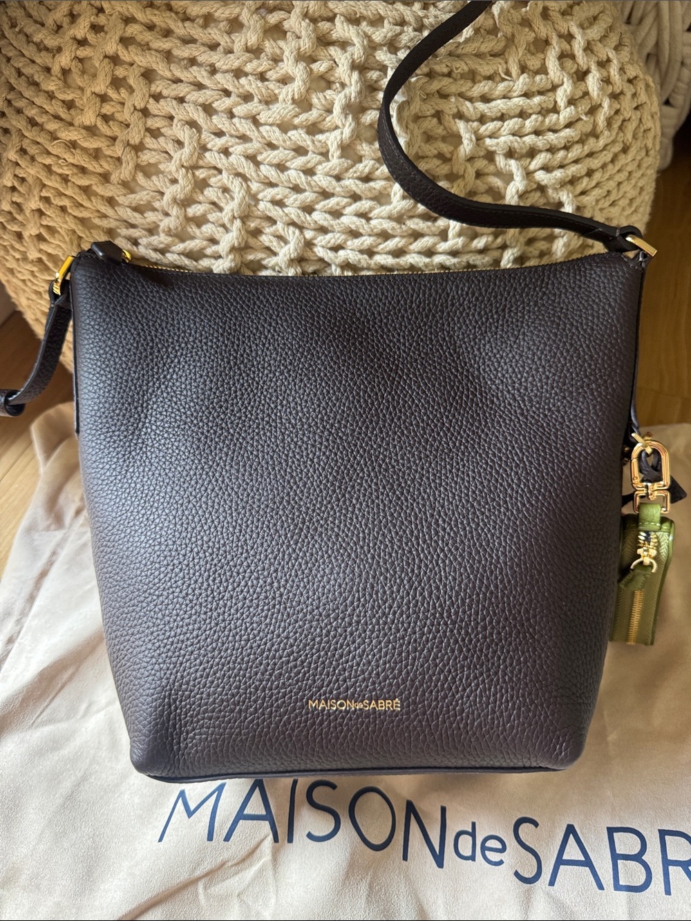 MAISON de SABRÉ The Zipped Bucket Bag